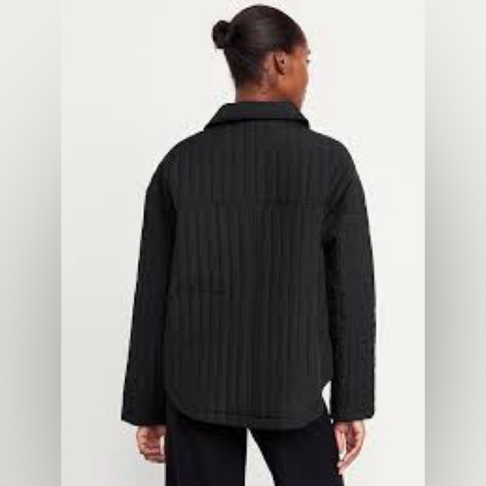 NWT Old Navy Lightweight Oversized Water Resistant Quilted Jacket - Picture 5 of 6